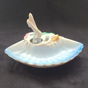 Vintage Pinup Girl Shell Leg Rocker